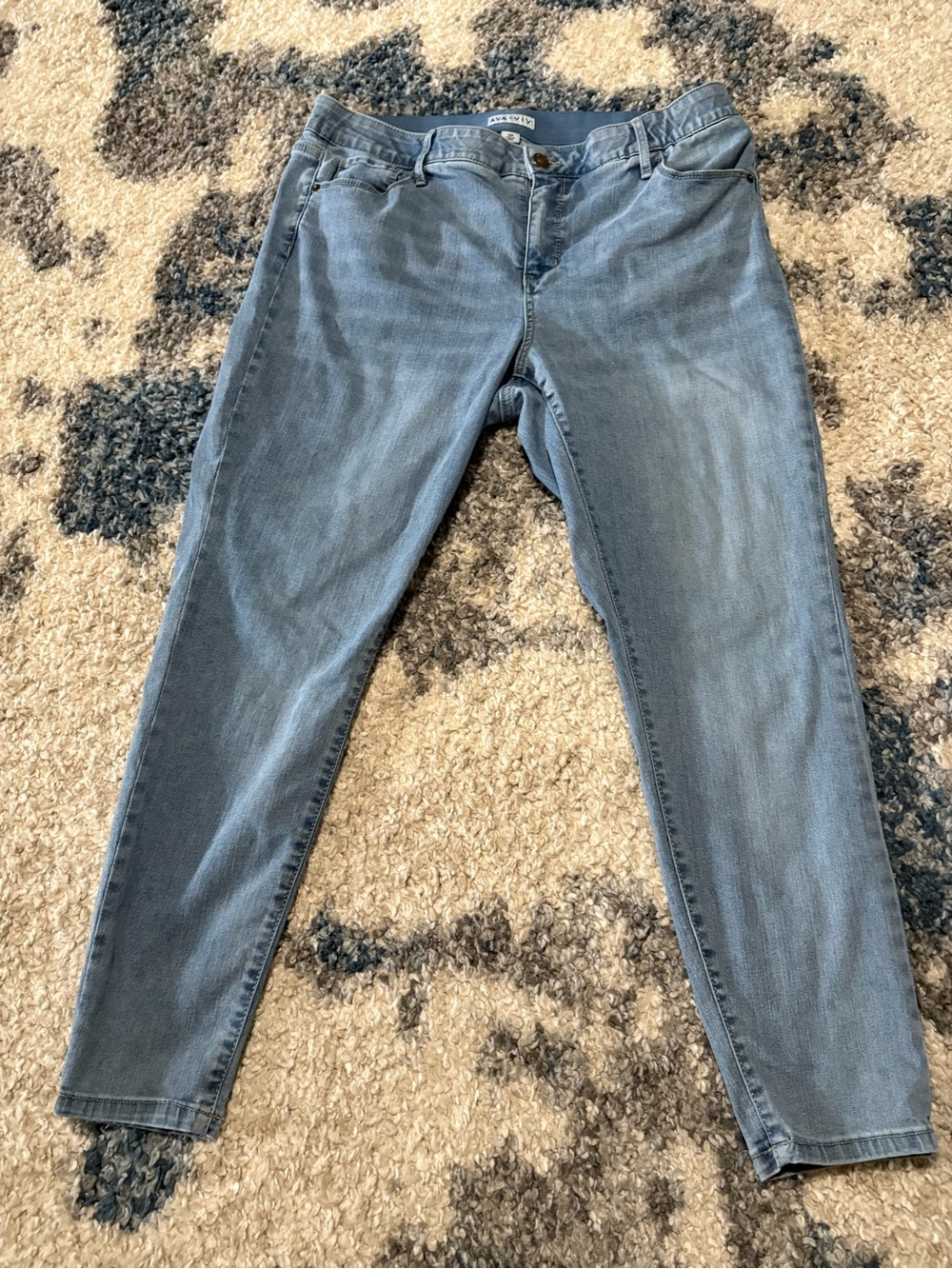 Ava & Viv Light Blue Skinny Stretch Jeans